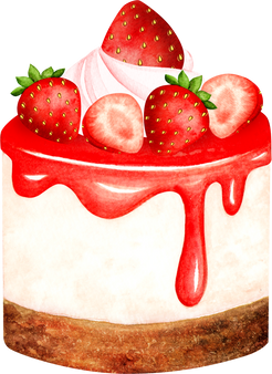 strawberry cake